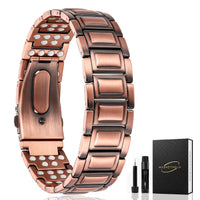 Copper Bracelet for Men, 6X Strength Men's Magnetic Bracelet