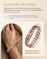 MagnetNova men's tire-inspired copper magnetic bracelet – product image 5