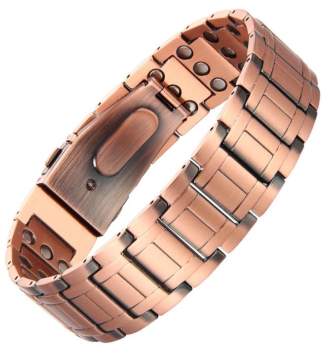 MagnetNova men's magnetic bracelet with 3X magnetic strength