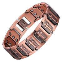 Magnetic Cross Bracelet for Men