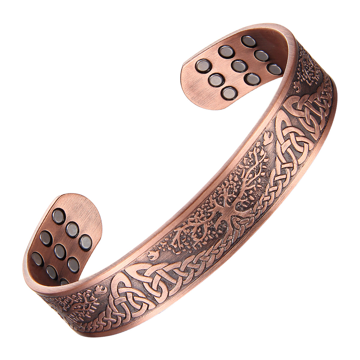 Tree of Life Copper Bracelet for Men