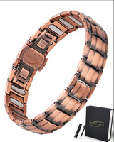 MagnetNova men's adjustable copper magnetic bracelet